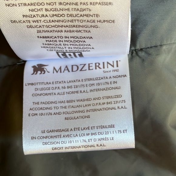 MADZERINI WOMEN’S FULL LENGTH COAT DESIGN IN ITALY - Picture 12 of 16